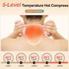Portable Cervical Massagers Electric Heating Vibrations Mode 5Heat Option Rechargeable Battery For Shoulder Neck