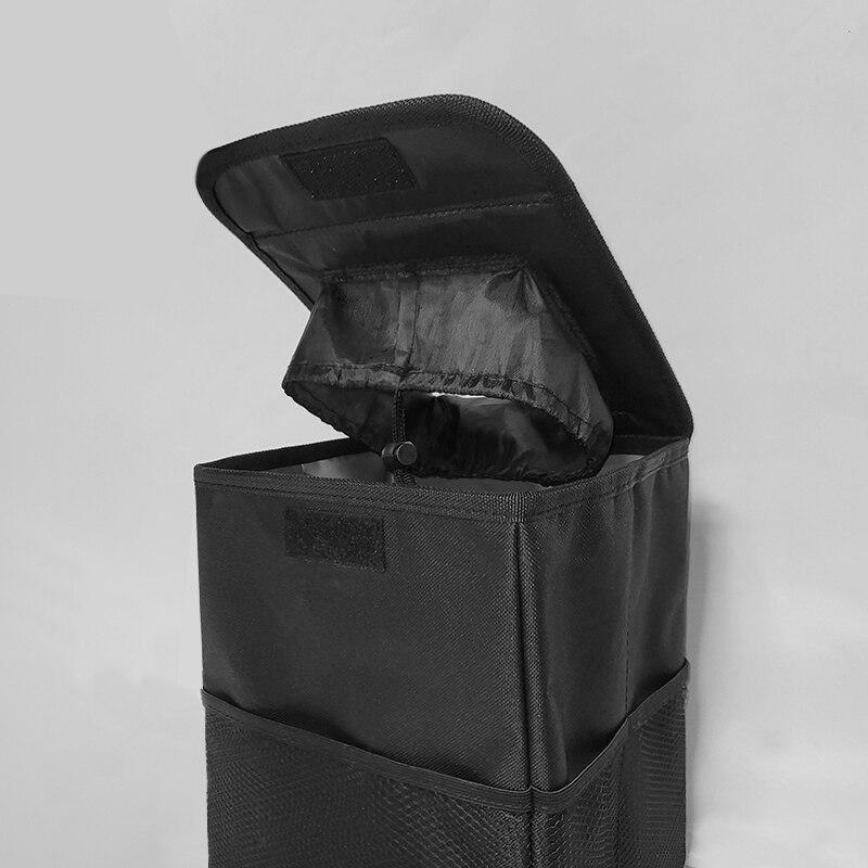 Portable Waterproof Car Trash Can Bin Auto Car Organizer Garbage Dump For Trash Can Car