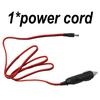Car Power Cord 1Pcs 5.5mmx2.1mm Black Charger Cable