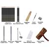 Sketching Kit Graphite Charcoal Drawing Pencil Set For Artist Kit Painting Shading Sketch Kit For Kids&Adults With Roll-Up Case(35 Pcs)