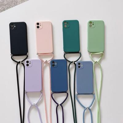 Crossbody Lanyard Strap Rope Phone Case for Xiaomi Mi 15 Pro 14T 13T 12T 11T 13 Lite 11 11X 12 12X 12S 14 Ultra Necklace Cover