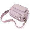 Small Square Bag Women's Water-Repellent Crossbody Bag Shoulder Bag Solid Color Mother Bag