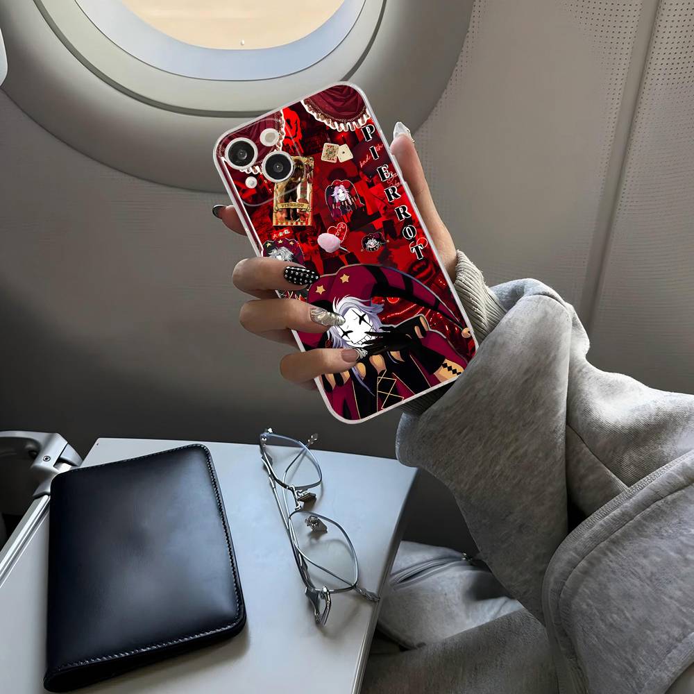 The Freak Circus Pierrot Fit For IPhone 16 15 Promax Phone Case IPhone 14 11 12 High End 13 Pro Silicone