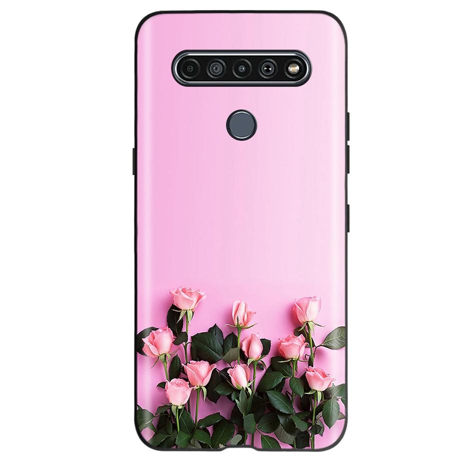 Per Custodia LG K51S 2020 Cover Carina Stampata con Farfalle Per LGK51S LM-K510 Custodia Morbida Per LG K41S LM-K410 Funda su LGK41S K 41S Bumper