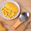 Stainless Steel Mango Peeler, Fruit Meat Spoon, Mango Diced Peel, Fruit Core Separator, Mango Digging Spoon