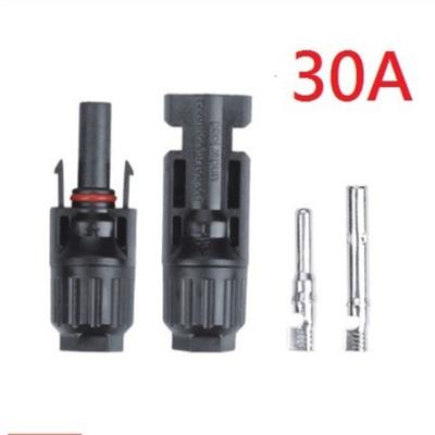Metal Mc4 30a 25a Inner Contact Photovoltaic Solar  Panel  Connector Waterproof Kit Ip67