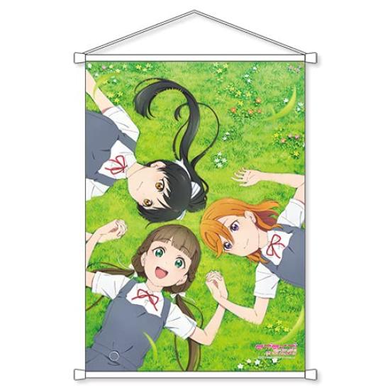 

Kadokawa Love Live Superstar Шибуя Канон, Хадзуки Кои, Сакуракодзи Кинако B2 Гобелен, прибл.. 72,8 x 51,5 см, из редкой замши