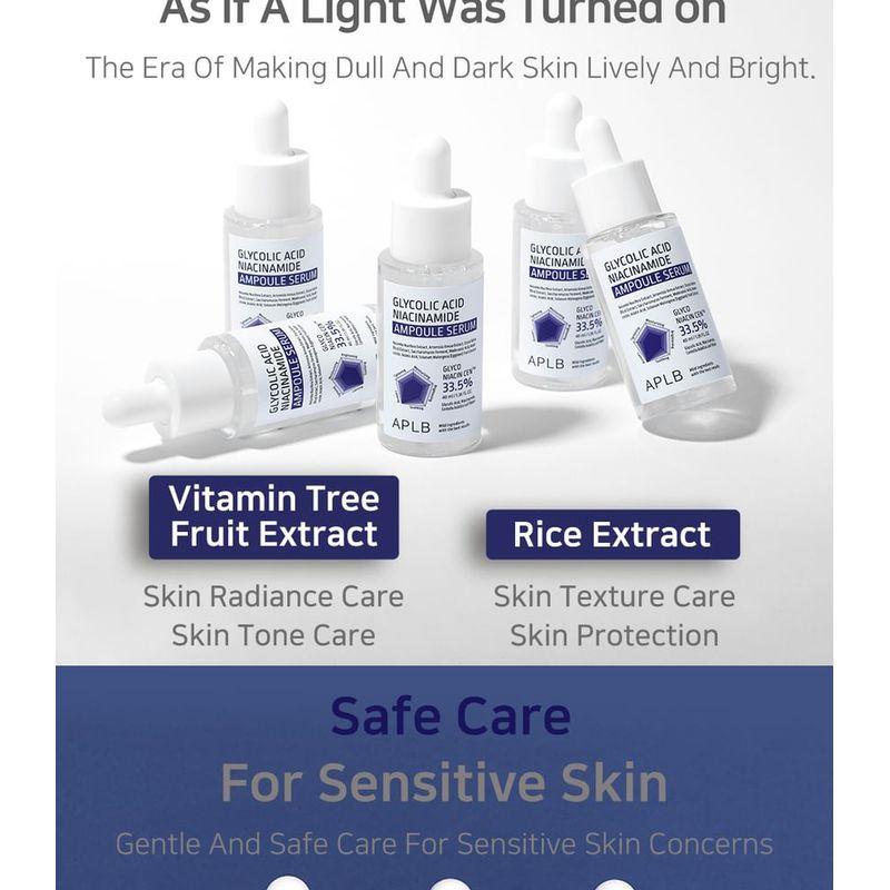 APLB Glycolic Acid Niacinamide Ampoule Serum