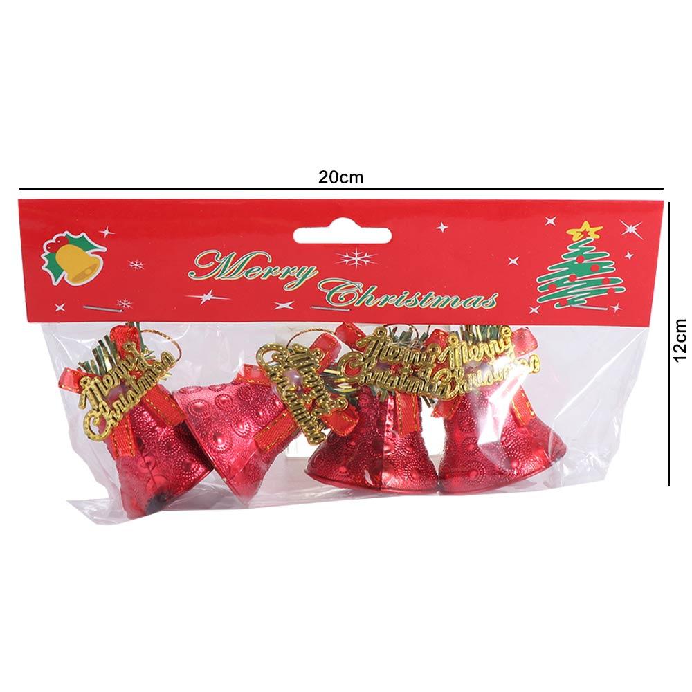 Not Ringing Xmas Tree Decorations Window Door Christmas Bells Ornaments  Home Decorations
