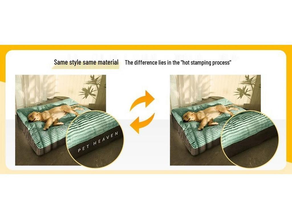 Large Washable Winter Warm Bite-Resistant Dog Sleeping Cushion