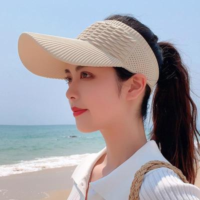Damen Trendiger Koreanischer Stil Sonnenblende - Frühling/Sommer Sonnenschutz & Sonnenhut