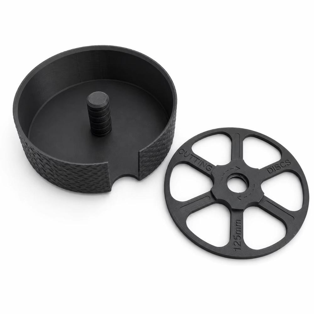 Stackable Angle Grinder Disc Holder Protective Case Grinding Wheel Case  Garage