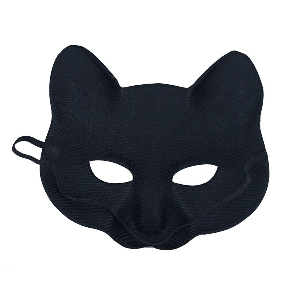 Costume Party Eye Mask Christmas Halloween Decoration Masquerade Mask Cosplay Props Cat Mask