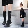 Girls High Socks Boots  Autumn and Winter  Children Stretch Single Boots Princess Over the Knee High Boots