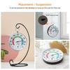 Wall-mounted Sensor Wall Thermometer Hygrometer Temperature Humidity Gauge  Kitchen Application
