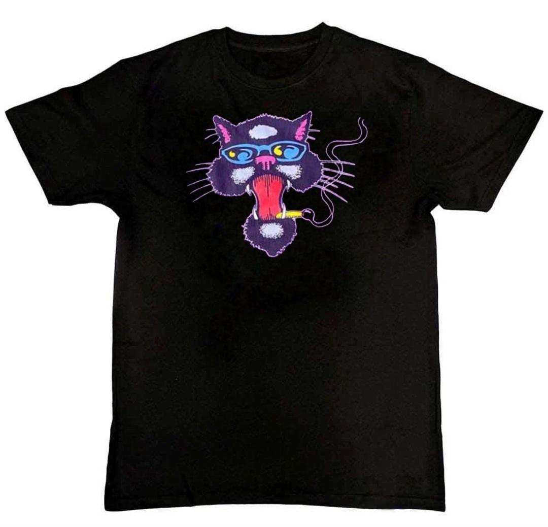 Four Album Purple Cat Blues Traveler Graphic Print T-Shirt L