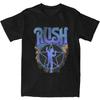 Band Music T Shirt Best Cover Rush TShirts Fashion Summer Tees Awesome Design Pure Cotton Tops Plus Size