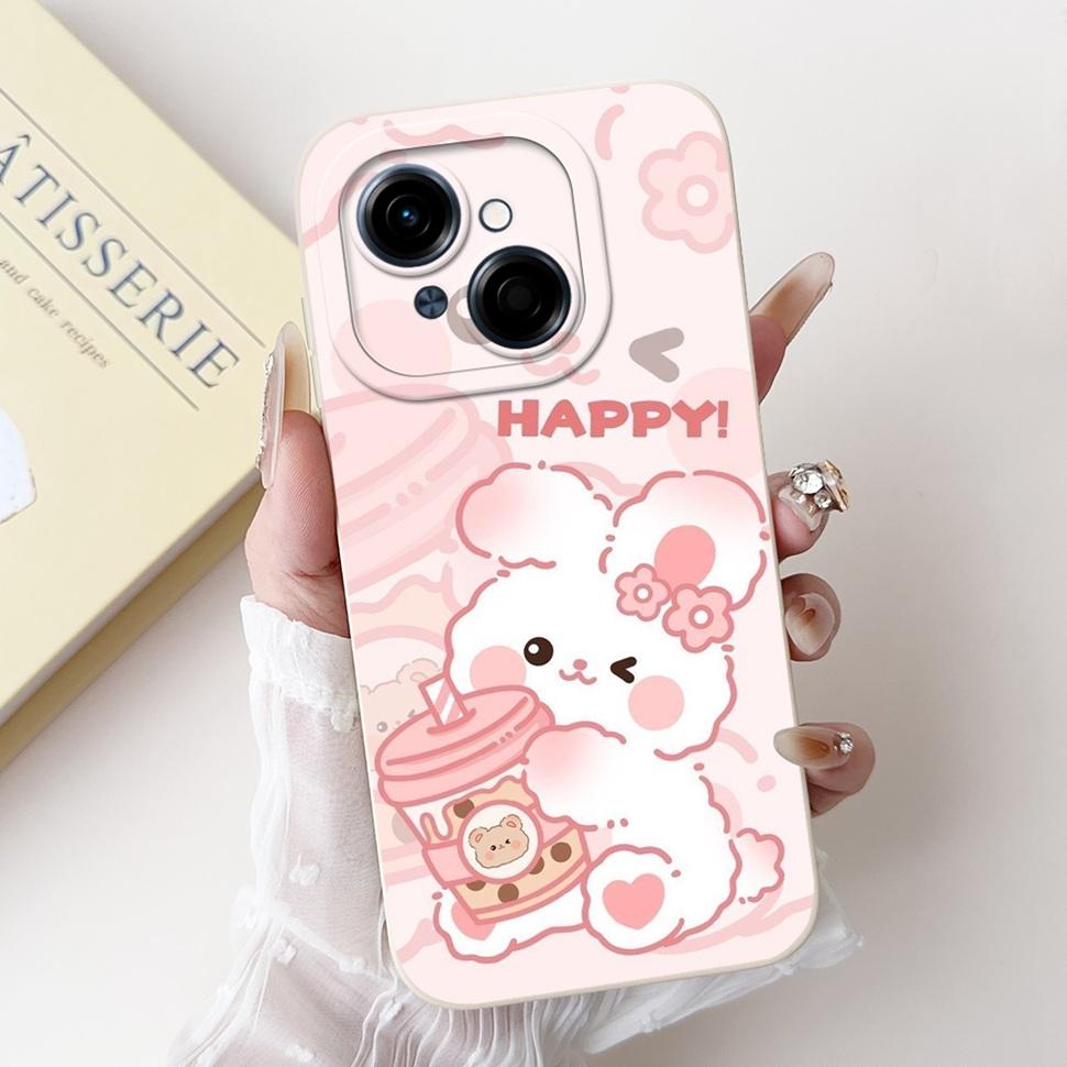 Cute Panda For Tecno Spark Go 1 2024 Case Soft Silicone Cover For Tecno Spark Go 2025 SparkGo 1 Go1 Pop 9 Pop9 Case Bags 6.67"