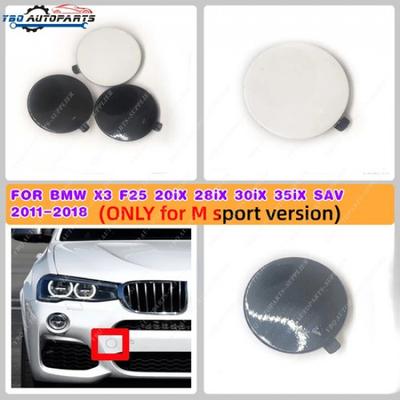 Car Front Bumper Towing Hook Eye Cover Cap For BMW X3 F25 M Sport 2011-2016