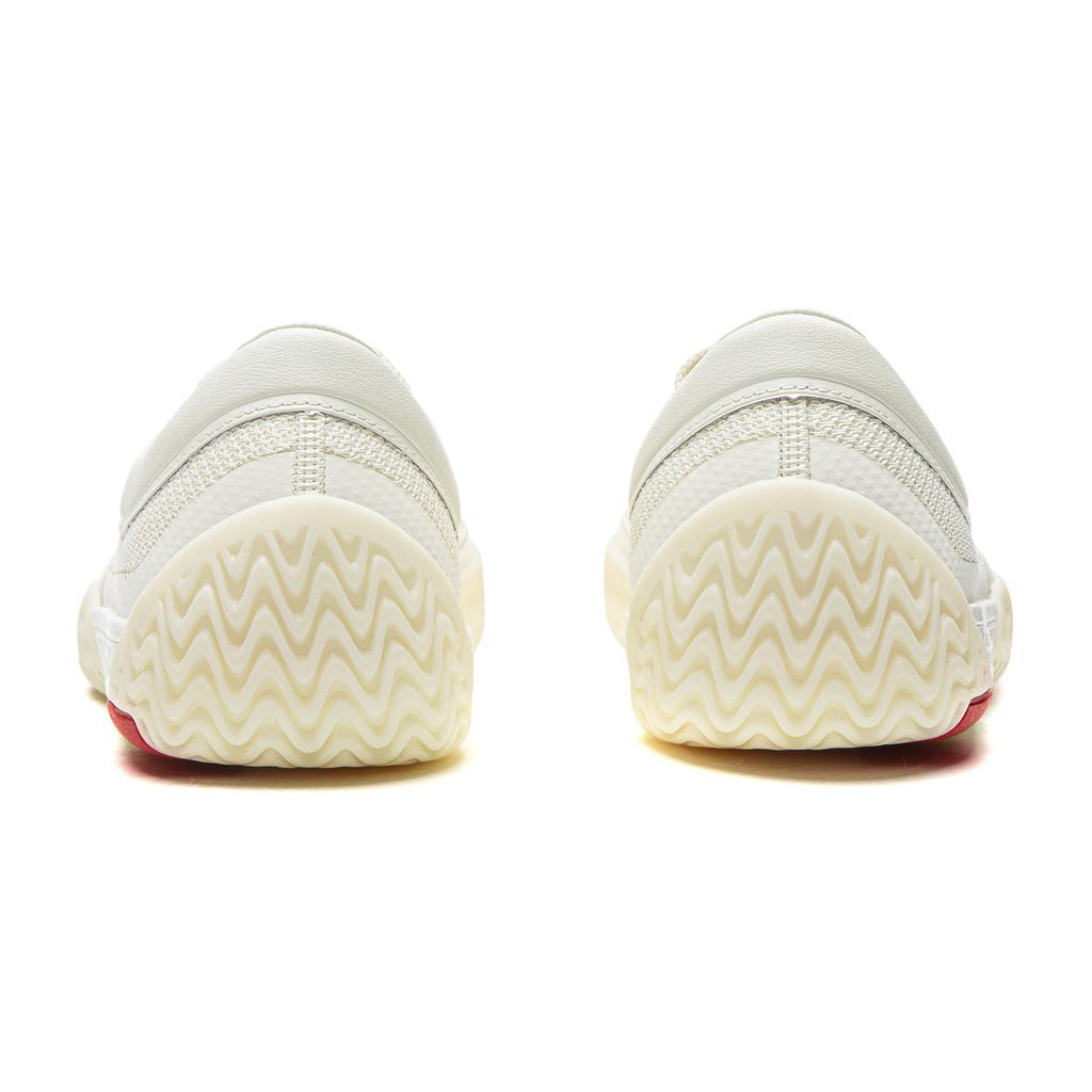 Li Ning Break The Mold Slip Resistant Cushioning Abrasion Resistant Breathable Low top German Army Trainers Men's Ivory AGCW207-1