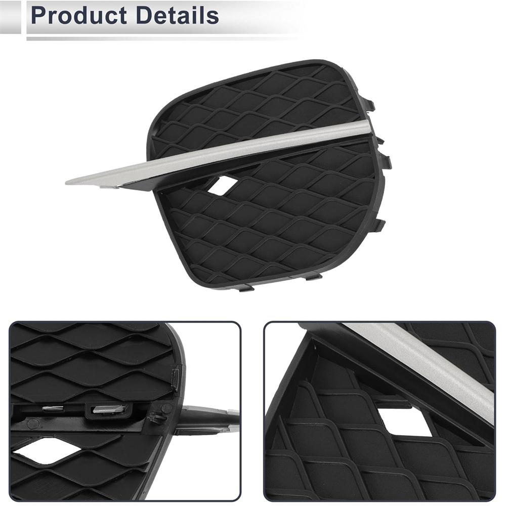 For BMW X5 E70 2011-2013 Car Front Left Fog Light Grill 51117222859 51117222847