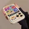 Funny Monsters party Phone Case For iPhone 16 15 14 13 12 11 Pro Max Xr 15 14 16 Plus Case Cute cartoon Shockproof Soft Cover