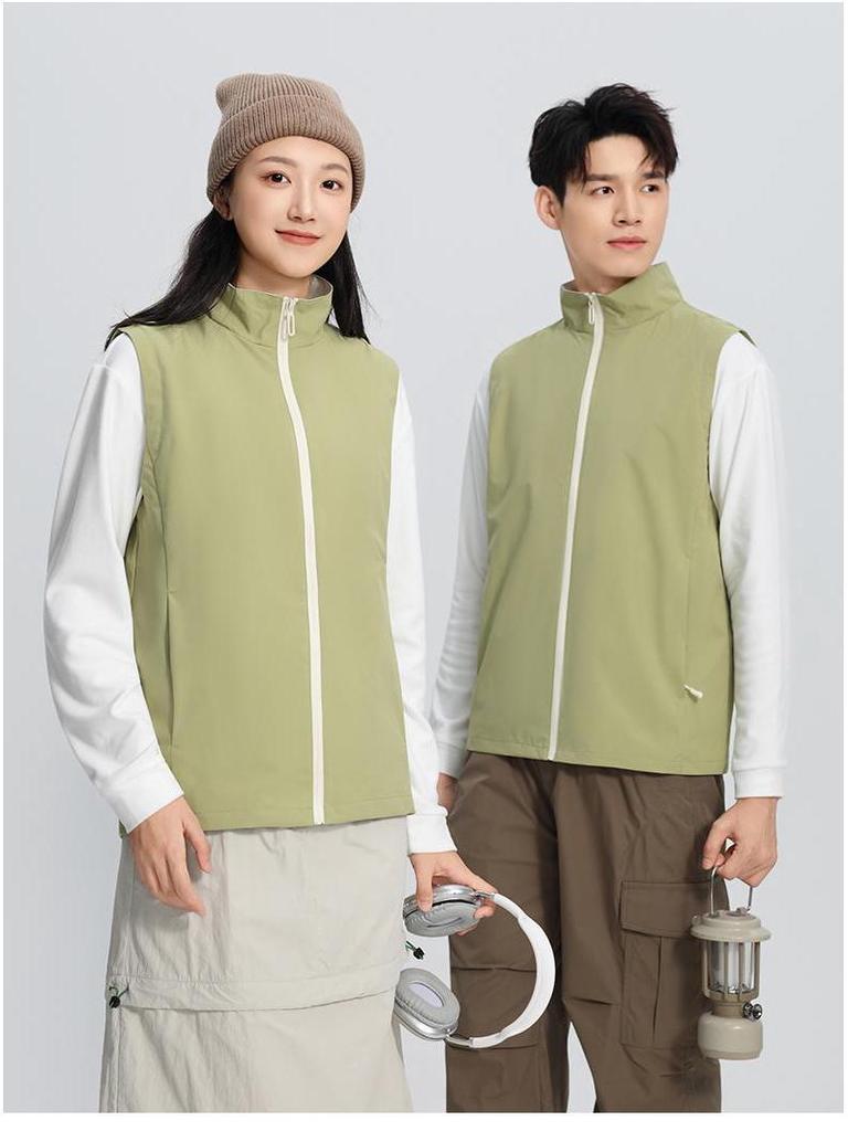 Outdoor High-End Custom Logo Vest - Three-Proof Casual Workwear Mountaineering Jacket
