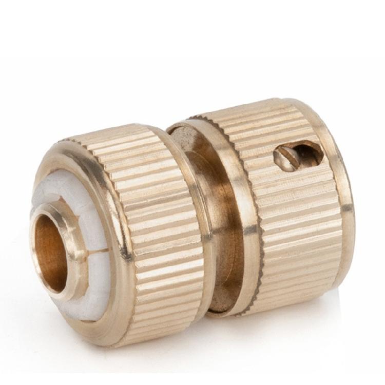 Weather Resistant Brass Water Joint 4 6 8Inch Pipe Quick Release Coupling Suitable For Car Cleaning Gardening Equipment