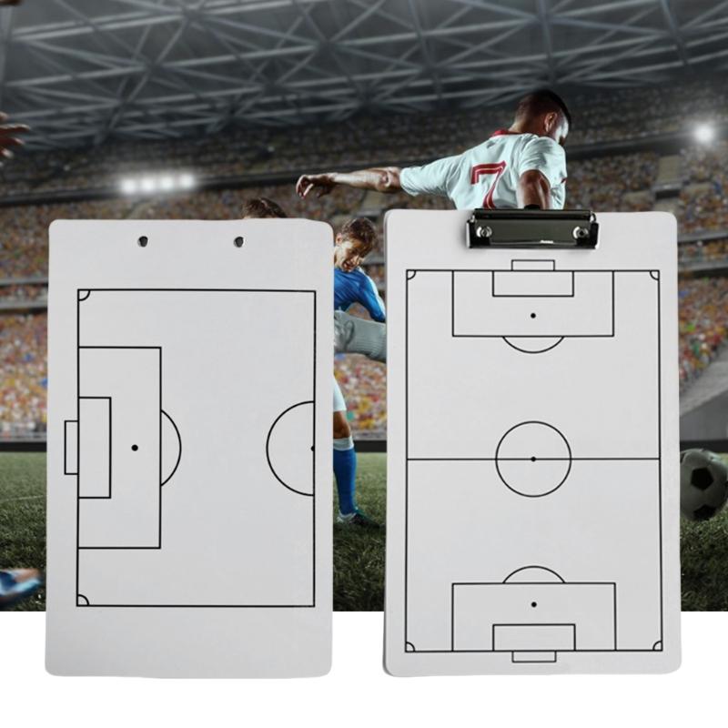 Fußball Volleyball Taktiktafel Tragbare Coaching-Strategie-Tafel Volleyball Whiteboard Trainer-Klemmbrett Trainer-Werkzeug