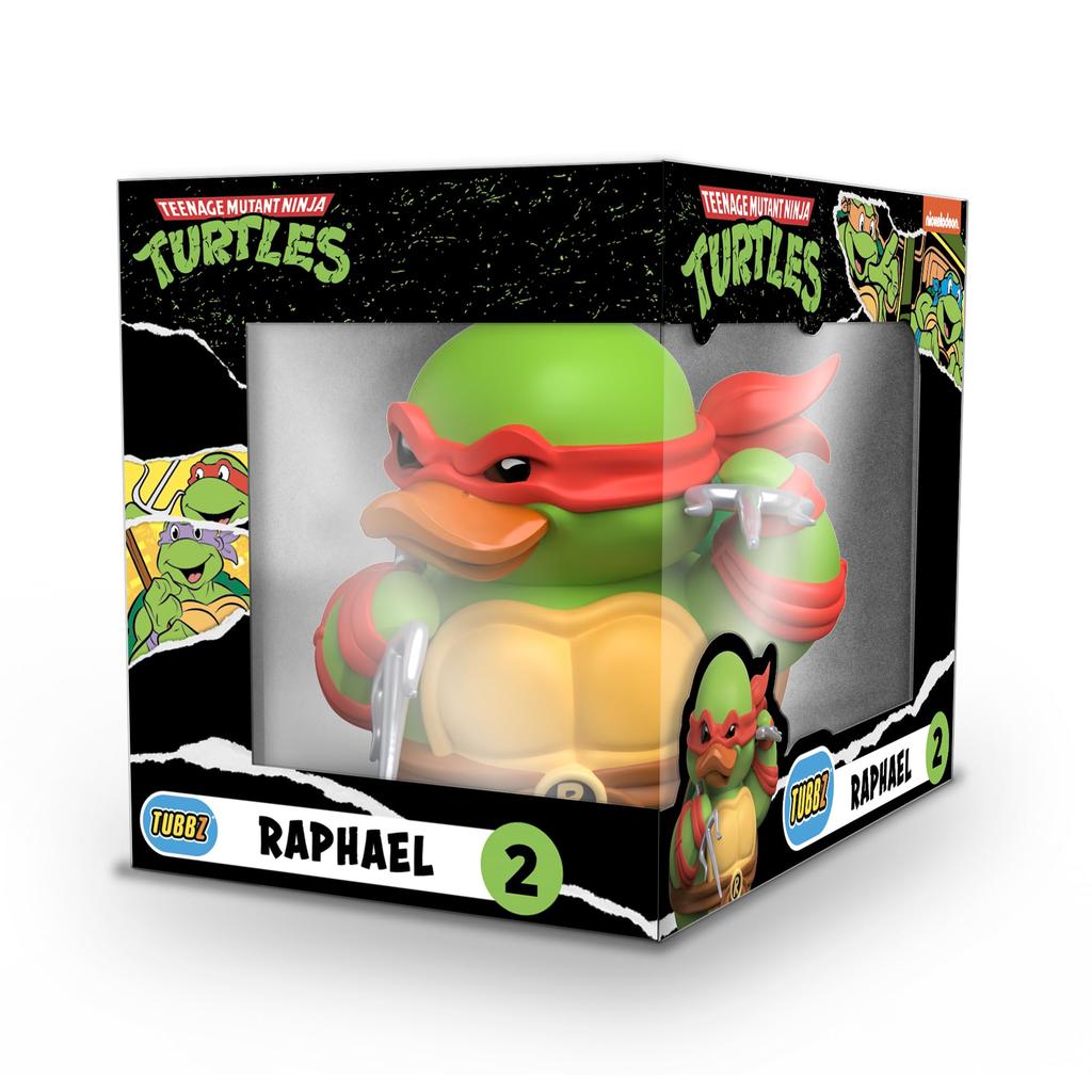 TUBBZ BOX EDITION Teenage Mutant Ninja Turtles Raphael PVC Painted Complete Figure