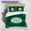 Celtic FC Printed 3PCS Bedding Set Breathable Duvet Cover with Pillowcases Decorative Bed Linen for Bedroom Home