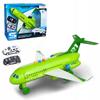 Interactive Green Plane Light and Sound Effects Two Cars