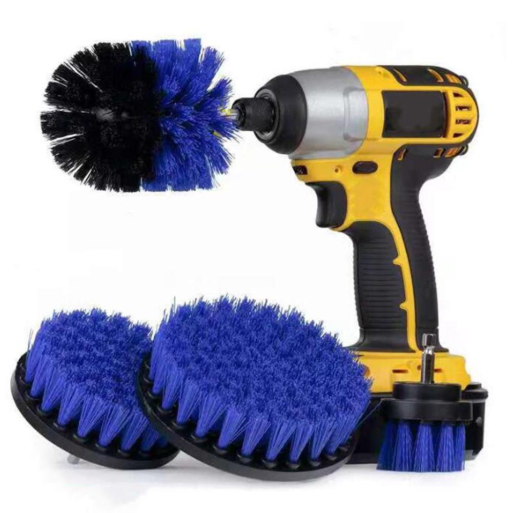 25pcs Car Detailing Brush Set Automobile Wash Cleaning Tools Kit Detailing Drill Brush Set for Car Interior Exterior