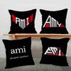 AMI Retro Style Cushion Covers Pattern Cushion Cover Suitable for Sofa Bedroom Car Pillow Cover