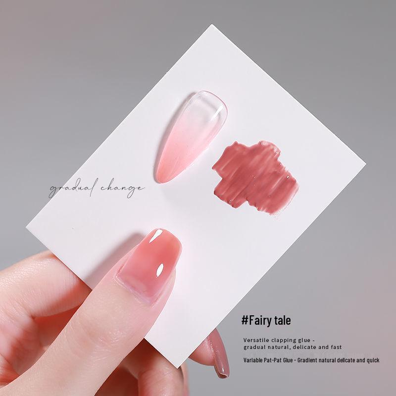 

2025 Пат-Пат Гель: Не требующий смывания, высокопигментированный лак для ногтей для градиентного окрашивания без разводов