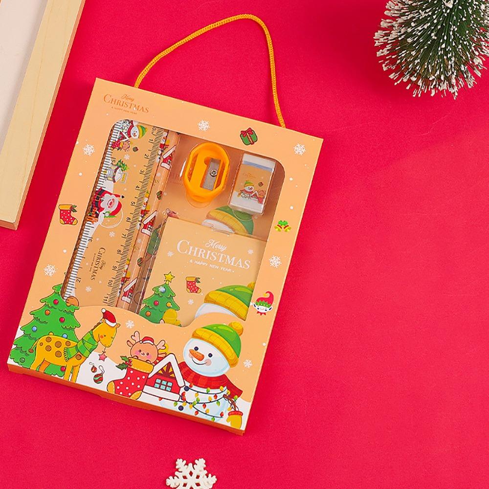 6Pcs/set Stationery Christmas Stationery Set Study Stationery Set  School Stationery Supplies