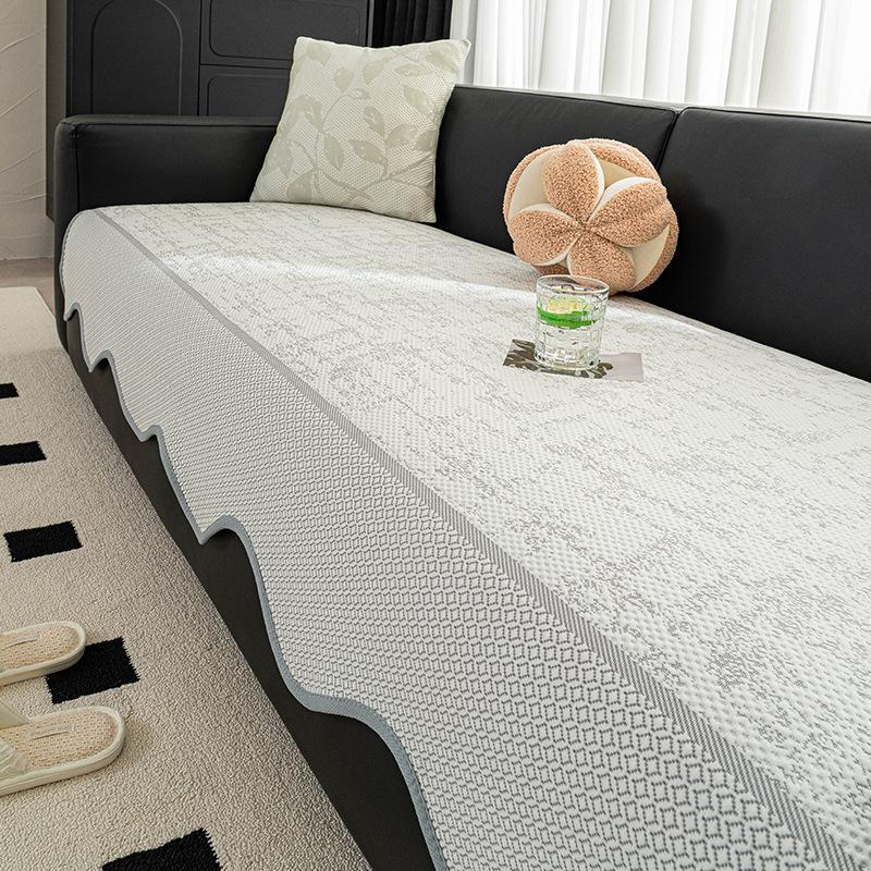 Summer Simple Special-Shaped Sofa Cushion New High-End Cool One-Piece Combination Sofa Seat Cushion Cover Cloth Towel