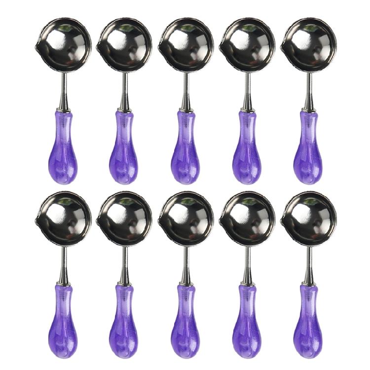 10 Pièces/Ensemble Cuillère à Fondre pour Cachet de Cire Cuillère à Cachet de Cire Cuillère à Fondre pour Cachet de Cire Enveloppe