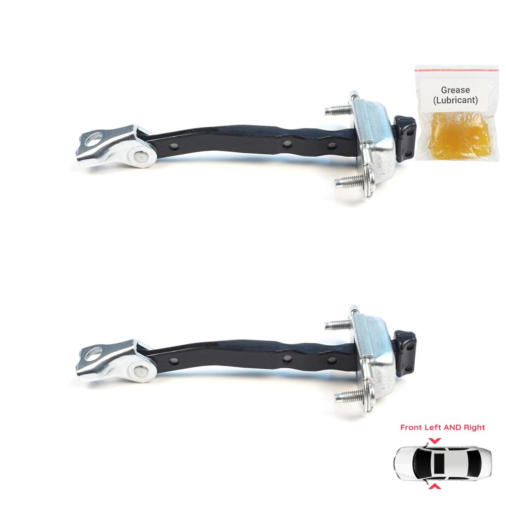 EDP1663-1 2 Pieces Front Door Hinge Brake Stop Check Assy Limiter Strap for Citroen C3 MK4 e-C3 2024-On Fiat Grande Panda 9846733780