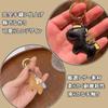 [DACAIFH] Keychain Horse 1 Piece Genuine Leather Bag Charm Cute