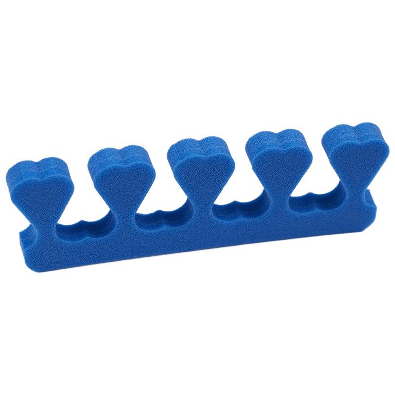 Heart-Shaped EVA Sponge Toe Separator for Nail Art & Polish Application