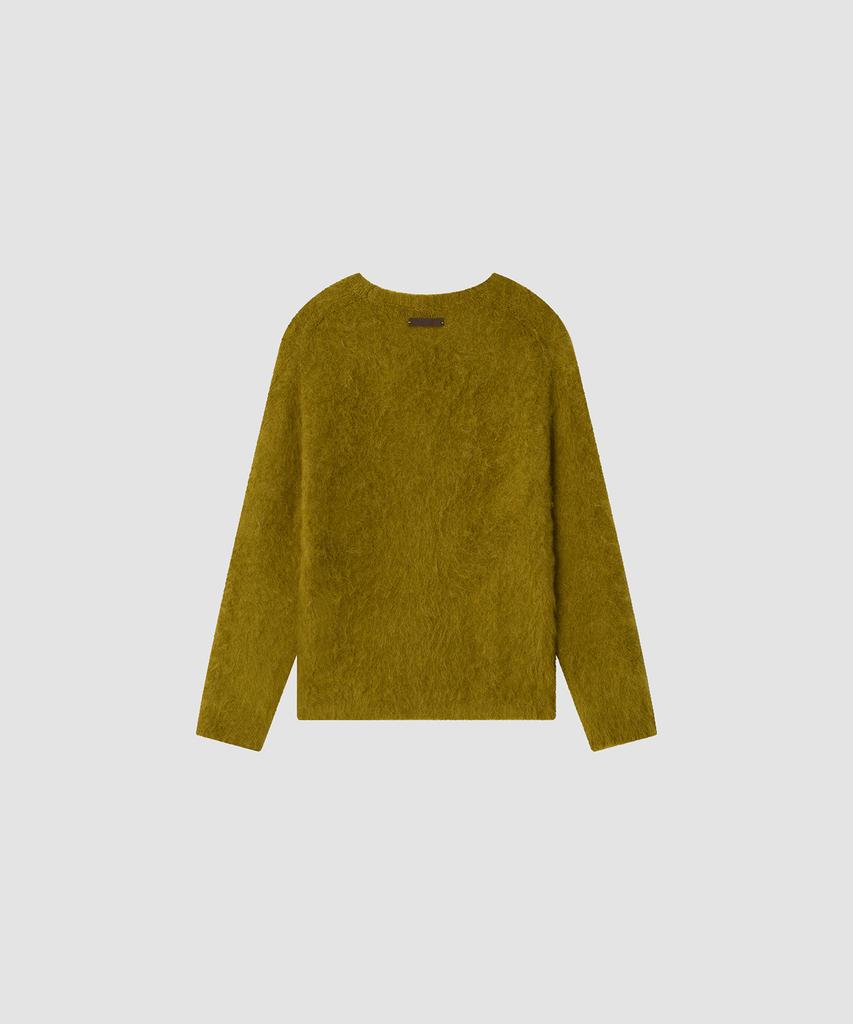 Deolil Lilly Brushed Knit Sweater_Olive