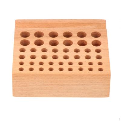 Organizer na narzędzia do obróbki skóry, stojak na 46 otworów, do obróbki skóry