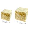 6-7Cm Cheese Pinch Squeeze Coconut Oil Handmade Ball Plastic Non Rebound Pinch Pinchstress-Relief Squishy Party Gifts Souvenir