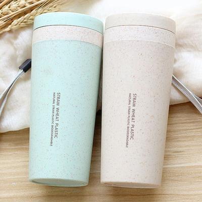 300ML Travel Mug Vacuum Insulated Double Layer Plastic Children Safety Water Bottle Outdoor