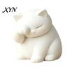 Space-saving Desk Decor Cat Ornament, 3D Printed Decompression Decoration, Matte Texture Mood-lifting Figure Face Covering for Desktop Ornament