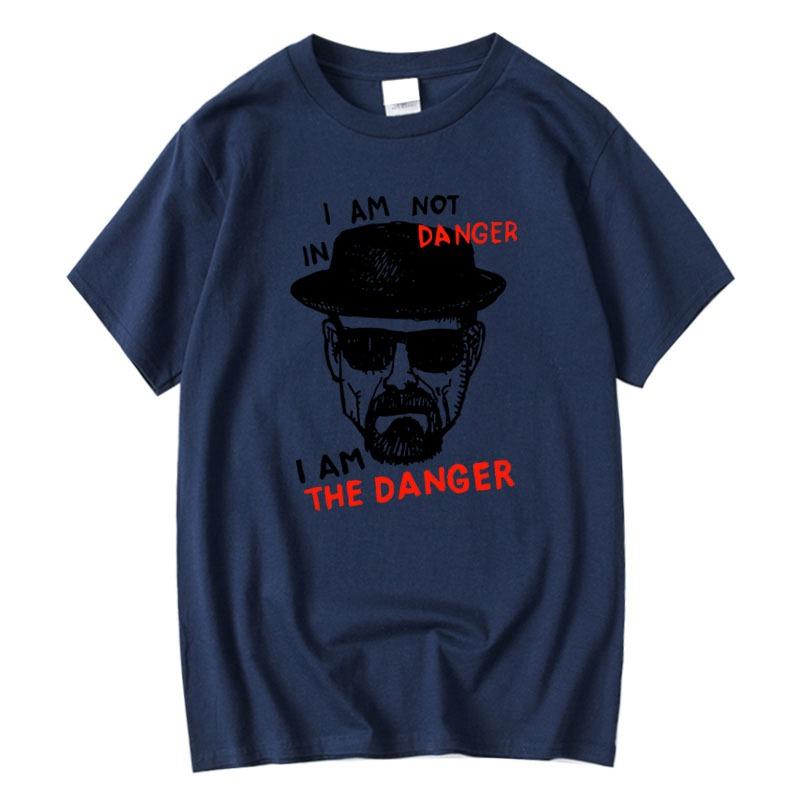 Men's T-shirt Short Sleeve Breaking Bad Men T-shirt Casual Heisenberg Print Summer Tshirt Cool T-shirt Male Men Tops