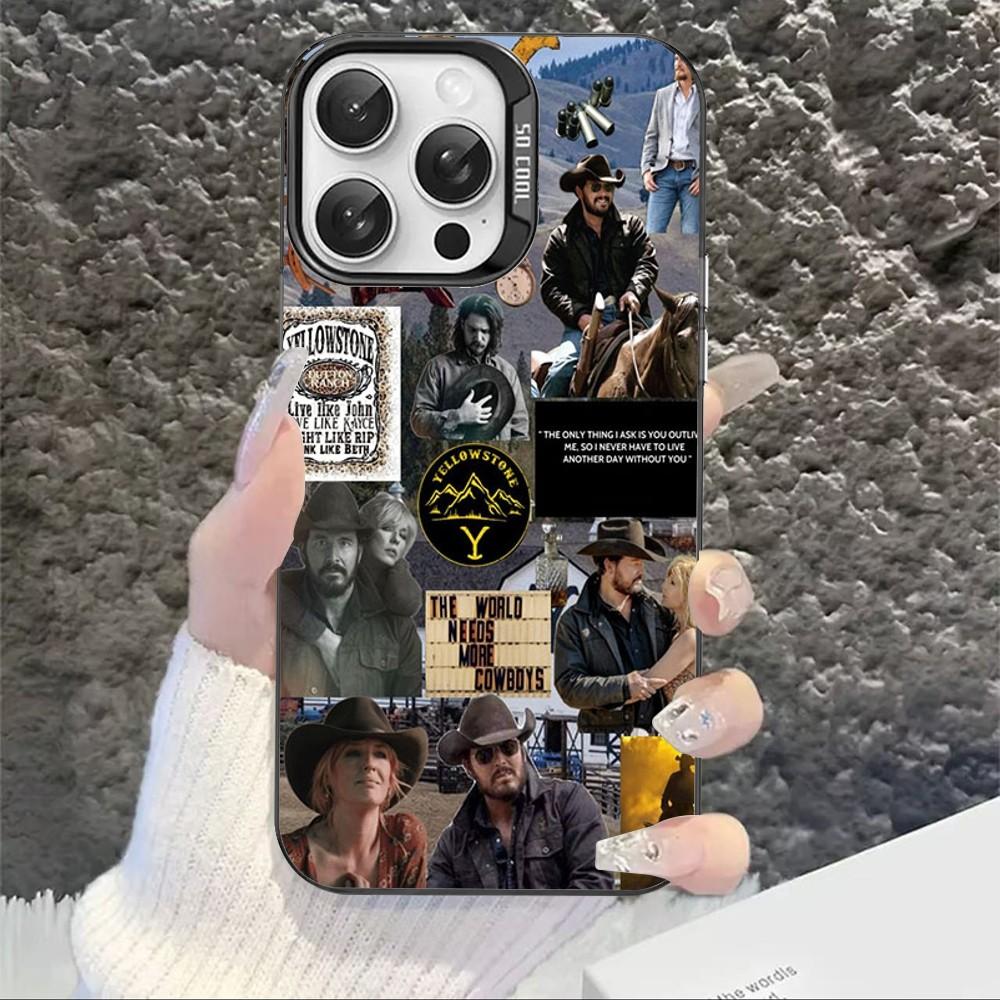 

American TV Series Yellowstone Phone Case For IPhone 16 15 14 13 12 11 Pro Max X XR XSMAX 8 7 Plus Matte Shockproof Back Cover iPhone 12