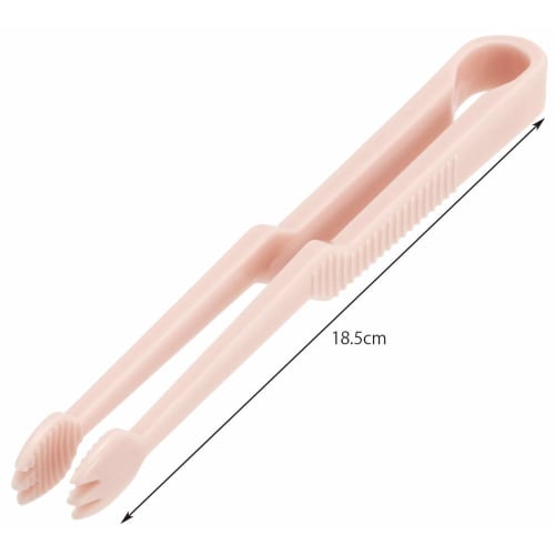 Skater Tongs, Hand-Stain-Free Candy Tongs, Cherry Blossom, 18.5cm, KTG1-A