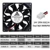1Pcs Gdstime 5V 12V 24V USB 140x140x25mm 140mm Dual Ball Brushless PC Case DC Cooling Fan 14025 14CM Industrial Cabinet Radiator